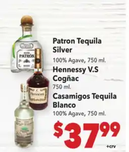 Vallarta Supermarkets Patron Tequila Silver offer