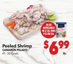 Vallarta Supermarkets Peeled Shrimp/CAMARON PELADO offer