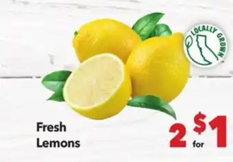 Vallarta Supermarkets Fresh Lemons offer