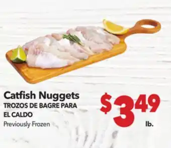 Vallarta Supermarkets Catfish Nuggets / TROZOS DE BAGRE PARA EL CALDO offer