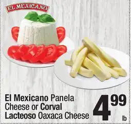 Super King Markets El Mexicano Panela Cheese or Corval Lacteoso Oaxaca Cheese offer