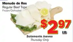 El Super Fresh Regular Beef Tripe offer