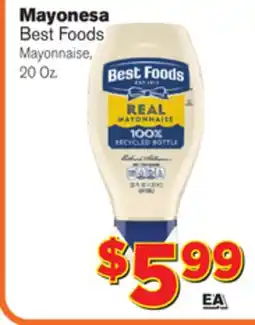 El Super Fresh Best Foods Mayonnaise offer