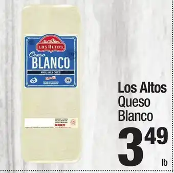 Super King Markets Los Altos Queso Blanco offer