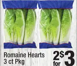 Super King Markets Romaine Hearts offer