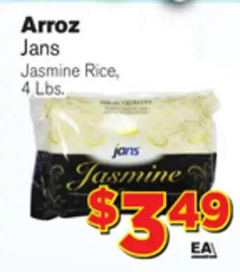 El Super Fresh Jans Jasmine Rice offer