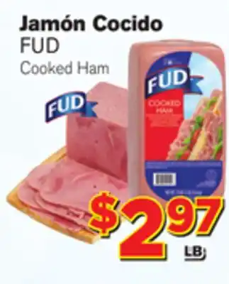 El Super Fresh FUD Cooked Ham offer