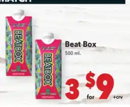 Vallarta Supermarkets Beat Box offer