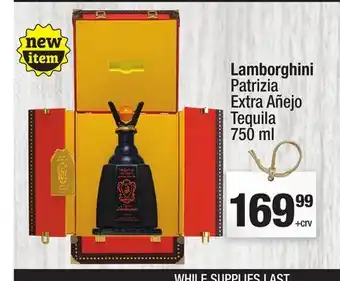 Super King Markets Lamborghini Patrizia Extra Añejo Tequila offer