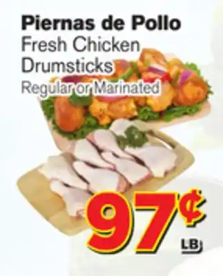 El Super Fresh Fresh Chicken Drumsticks offer