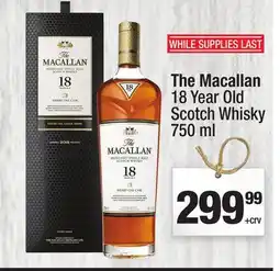 Super King Markets The Macallan 18 Year Old Scotch Whisky offer