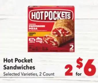 Vallarta Supermarkets Hot Pocket Sandwiches offer