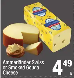 Super King Markets Ammerländer Swiss or Smoked Gouda Cheese offer