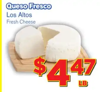 El Super Fresh Los Altos Fresh Cheese offer