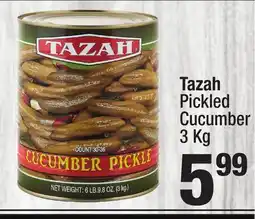 Super King Markets Tazah Pickled Cucumber offer