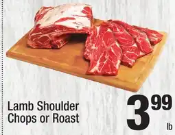 Super King Markets Lamb Shoulder Chops or Roast offer