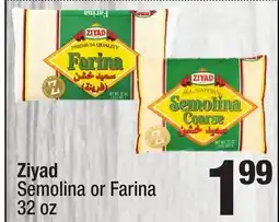 Super King Markets Ziyad Semolina or Farina offer