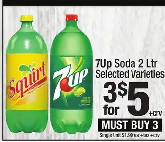 Super King Markets 7Up Soda offer