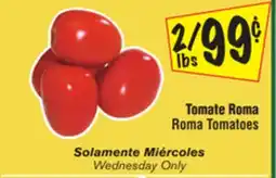 El Super Roma Tomatoes offer