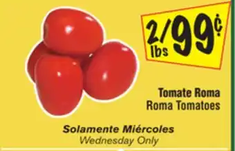 El Super Roma Tomatoes offer