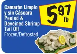 El Super Peeled & Deveined Shrimp Tail off offer