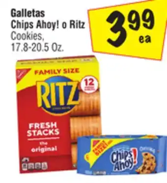 El Super Chips Ahoy! o Ritz Cookies offer