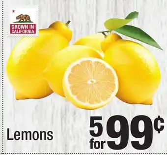 Super King Markets Lemons offer