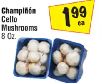 El Super Cello Mushrooms offer