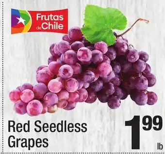 Super King Markets Red Seedless Grapes offer