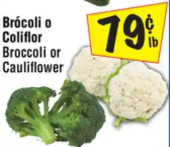 El Super Broccoli or Cauliflower offer