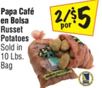 El Super Russet Potatoes offer