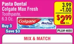 El Super Colgate Max Fresh Toothpaste offer