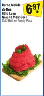 El Super 90% Lean Ground Meat Beef offer