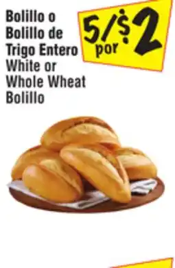 El Super White or Whole Wheat Bolillo offer