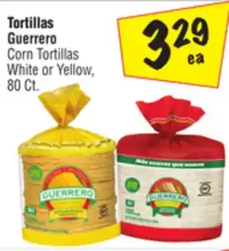 El Super Guerrero Corn Tortillas White or Yellow offer