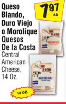 El Super Central American Cheese offer