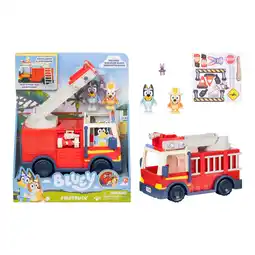 Walmart Bluey Fire Truck with Bluey Exclusive Firefighter Bingo and Bob Bilby, Ages 3+ offer