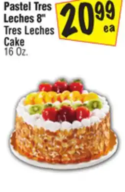 El Super 8 Tres Leches Cake offer