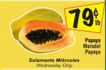 El Super Maradol Papaya offer