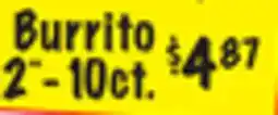 El Super Burrito offer