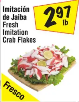 El Super Fresh Imitation Crab Flakes offer