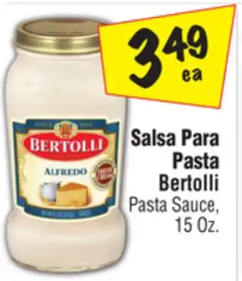 El Super Bertolli Pasta Sauce offer