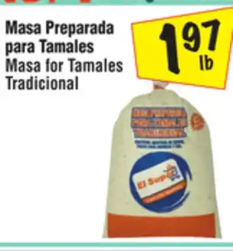 El Super Masa for Tamales Tradicional offer