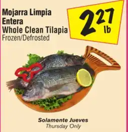 El Super Whole Clean Tilapia offer