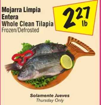 El Super Whole Clean Tilapia offer