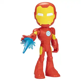 Walmart Marvel Spidey and His Amazing Friends Supersized Iron Man Action Figure, Preschool Toys offer