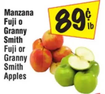 El Super Fuji or Granny Smith Apples offer