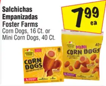 El Super Corn Dogs, 16 Ct. or Mini Corn Dogs, 40 Ct offer