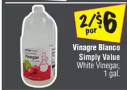 El Super White Vinegar offer