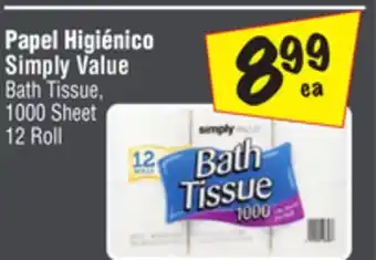 El Super Bath Tissue offer